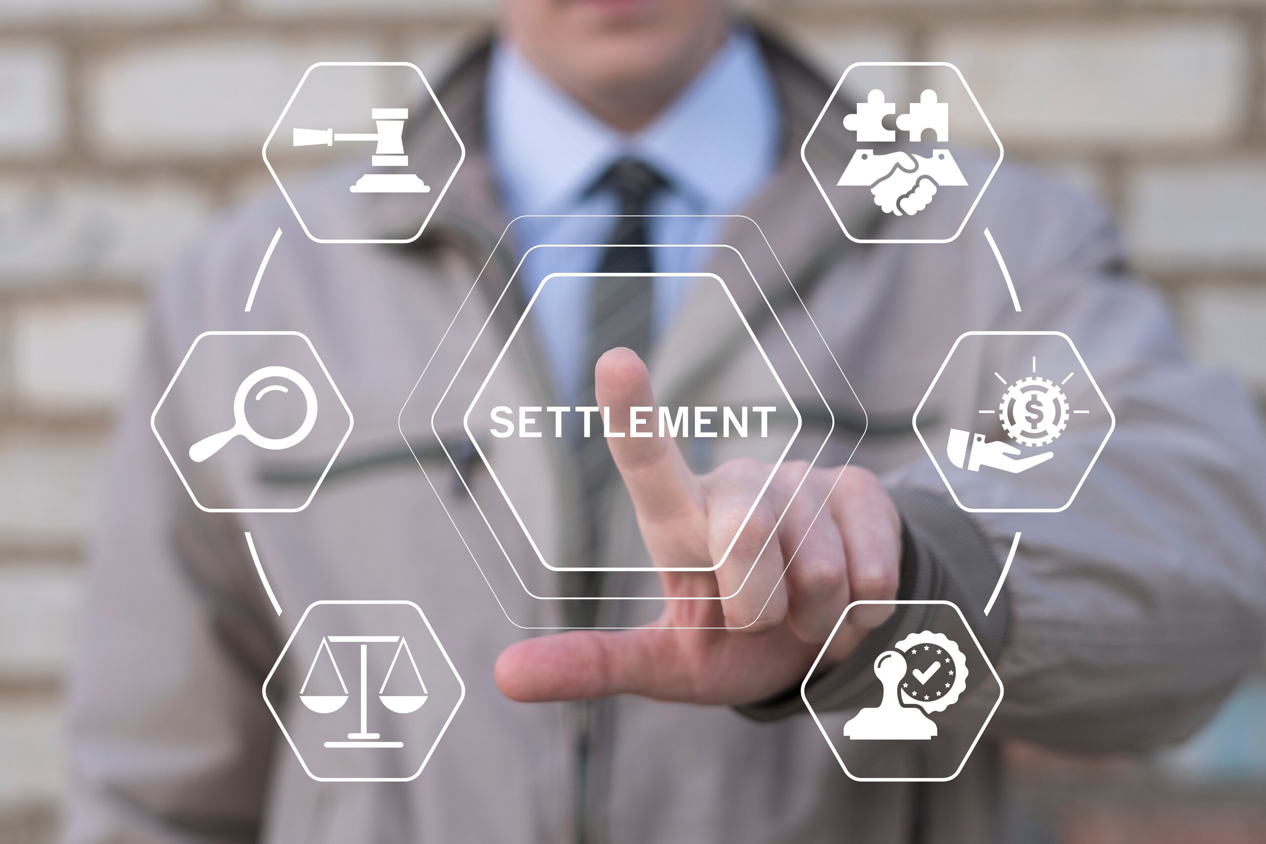 Business professional selecting settlement concept, illustrating The Demand Letter Strategy: Determining Your Maximum Settlement in Spokane injury case